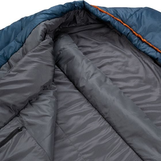 Saco de dormir Alpinus Ultralight 1000 (Left) - Azul