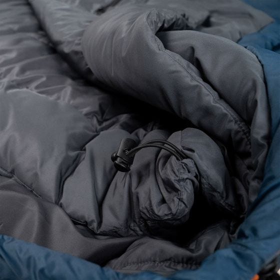 Saco de dormir Alpinus Ultralight 1000 (Right) - Azul