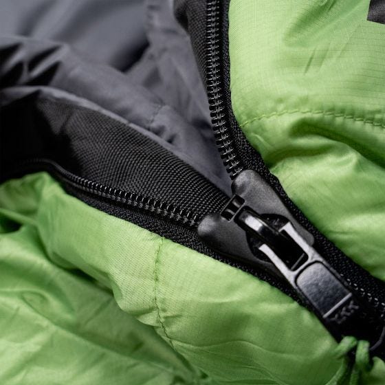 Saco de dormir Alpinus Ultralight 850 (Left) - Verde