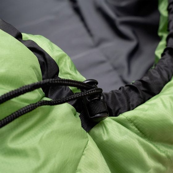Saco de dormir Alpinus Ultralight 850 (Left) - Verde