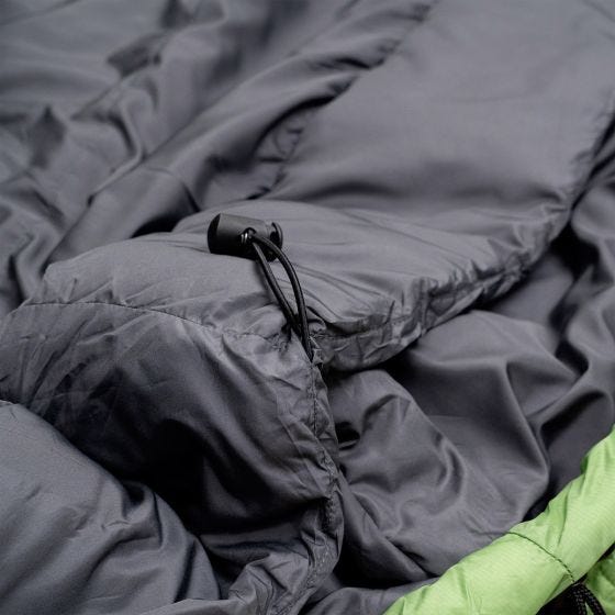 Saco de dormir Alpinus Ultralight 850 (Left) - Verde