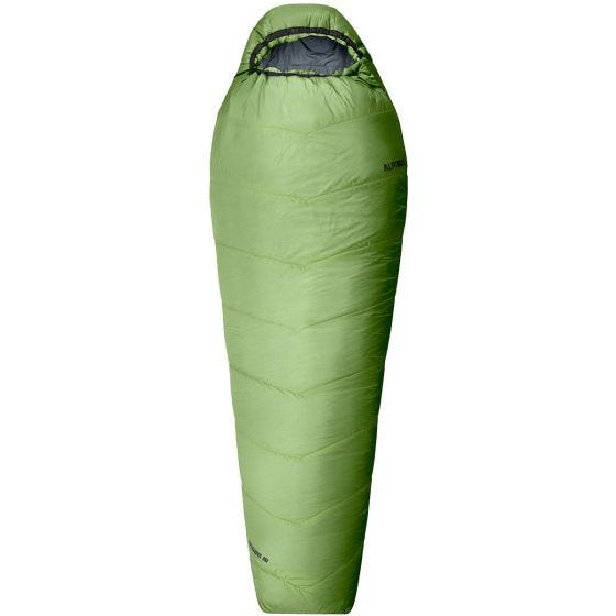 Saco de dormir Alpinus Ultralight 850 (Right) - Verde