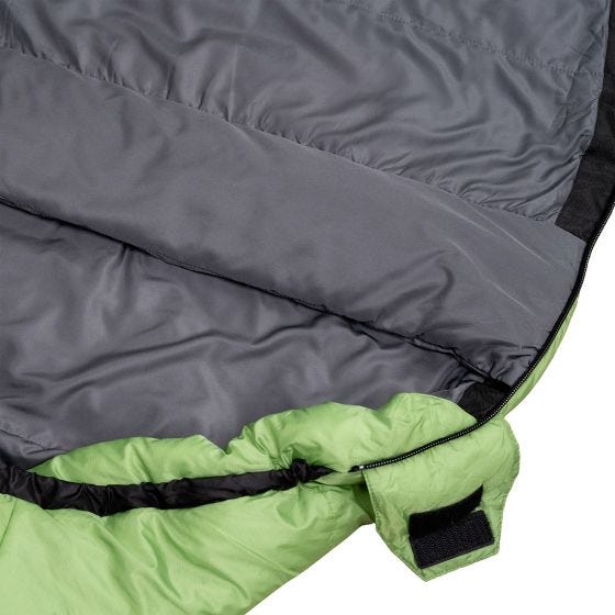 Saco de dormir Alpinus Ultralight 850 (Right) - Verde