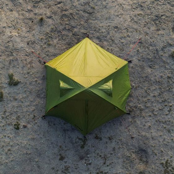 Tienda de campaña Alpinus VELEBIT 2 ALU - Verde