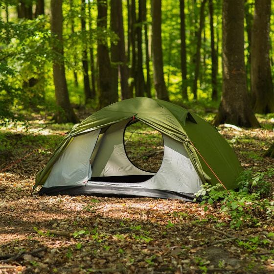 Tienda de campaña Alpinus VELEBIT 2 - Verde
