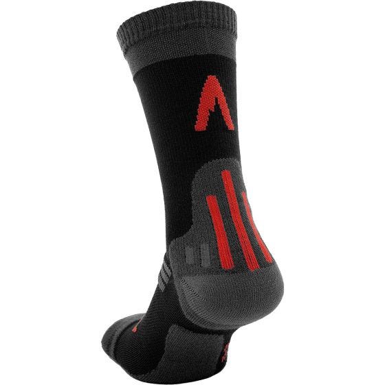 Calcetines de senderismo Alpinus Valletto Merino Coolmax - Negro