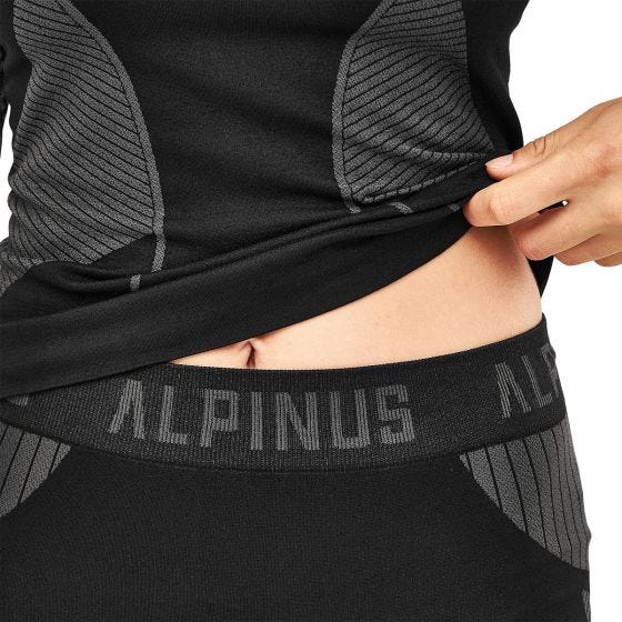 Set de ropa interior hombre Alpinus Outdoor - Negro / Gris