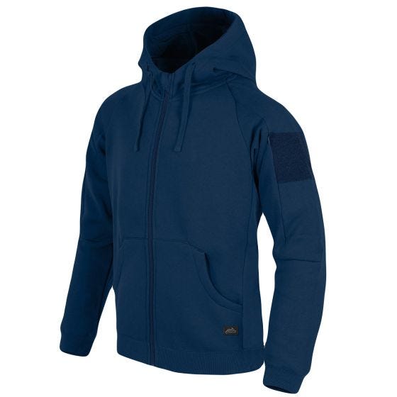 Sudadera con cremallera y capucha Helikon Urban Tactical Lite - Azul