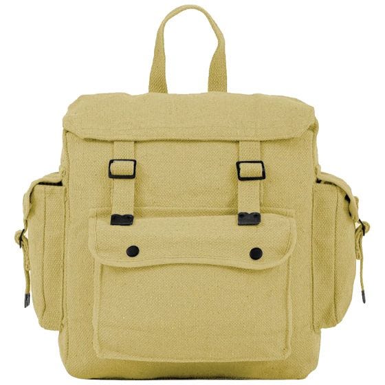 Mochila grande Highlander con correas y bolsillos en beige