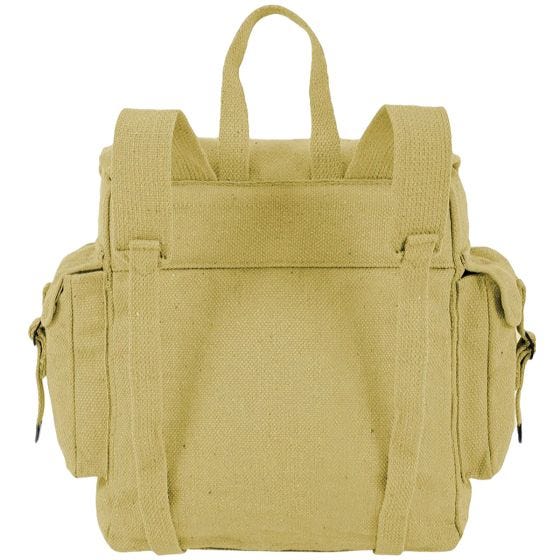 Mochila grande Highlander con correas y bolsillos en beige