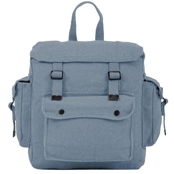 Mochila grande Highlander con correas y bolsillos en RAF Blue