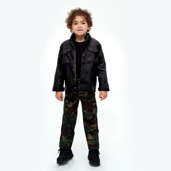 Chaqueta Brandit Niños M-65 Standard - Negro