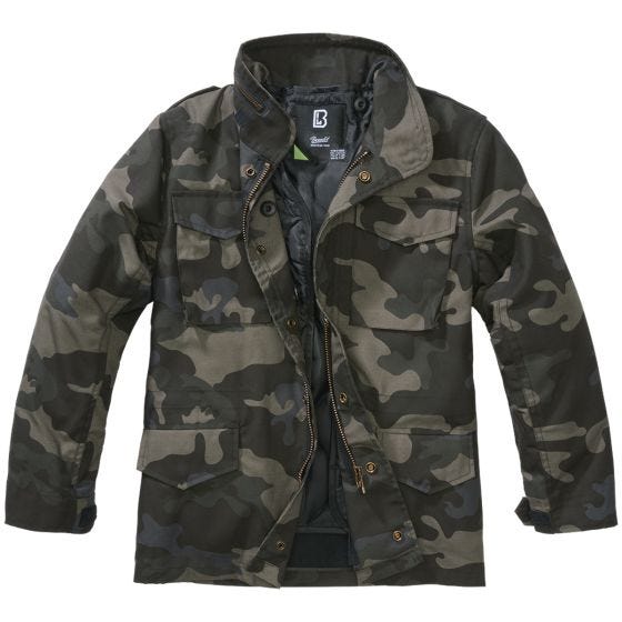 Chaqueta Brandit Niños M-65 Standard - Dark Camo