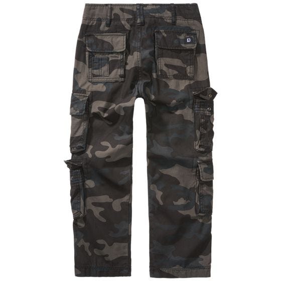 Pantalones Brandit Niños Pure - Dark Camo