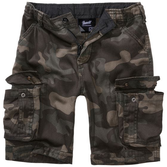 Pantalones cortos Brandit Niños Urban Legend - Dark Camo