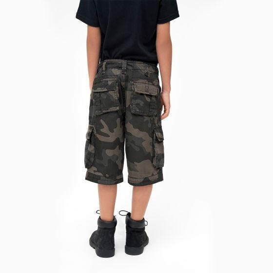 Pantalones cortos Brandit Niños Urban Legend - Dark Camo