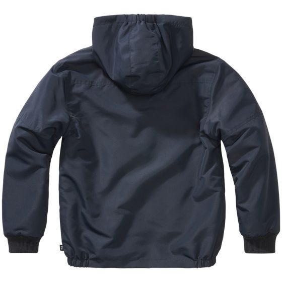 Chaqueta Brandit Niños Windbreaker Front Zip - Navy