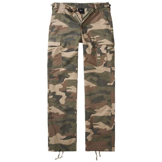 Pantalones Brandit BDU Ripstop Para mujer - Light Woodland