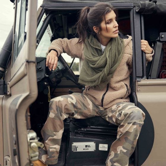 Pantalones Brandit BDU Ripstop Para mujer - Light Woodland