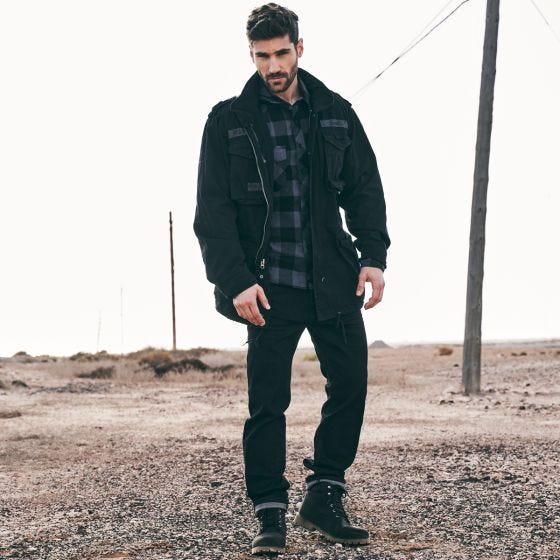 Chaqueta Brandit M-65 Giant en negro