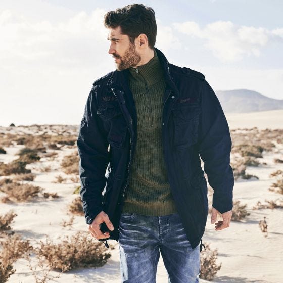 Chaqueta Brandit M-65 Giant en Navy