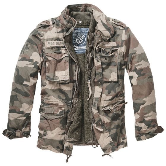 Chaqueta Brandit M-65 Giant en Light Woodland