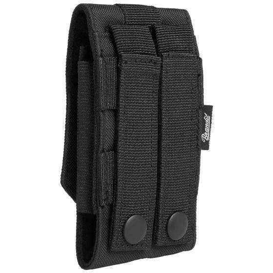 Funda para teléfono mediana Brandit MOLLE - Negro