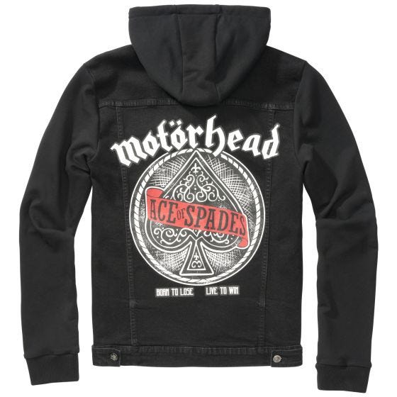 Chaqueta de mezclilla Brandit Motörhead Cradock - Negro