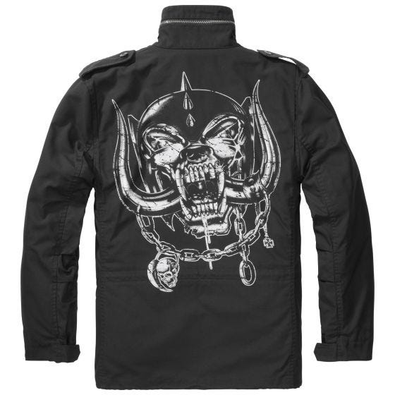 Chaqueta Brandit Motörhead M65 - Negro