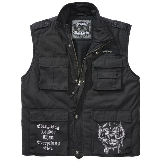 Chaleco Brandit Motörhead Ranger - Negro
