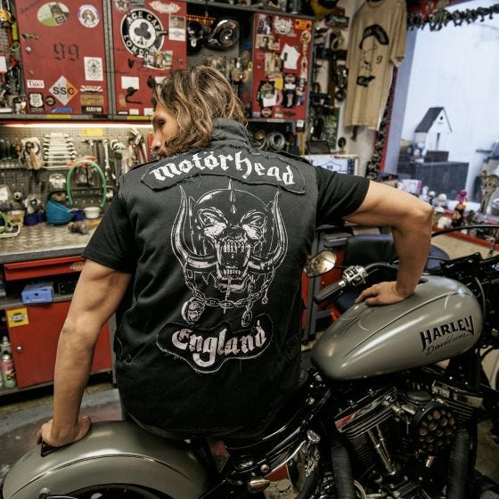 Chaleco Brandit Motörhead Ranger - Negro