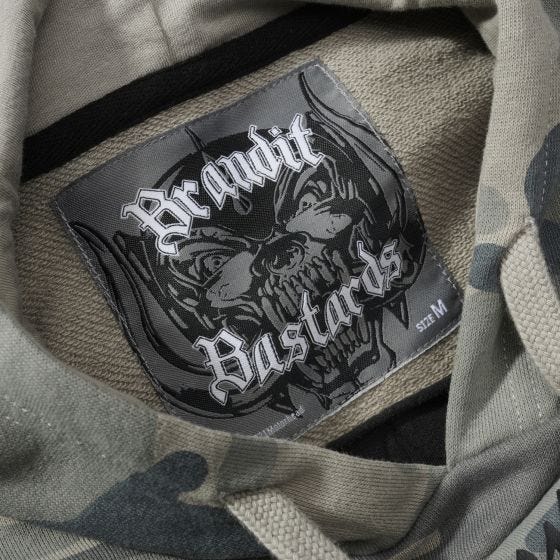 Cazadora con capucha Brandit Motörhead Sweathoody - Grey Camo