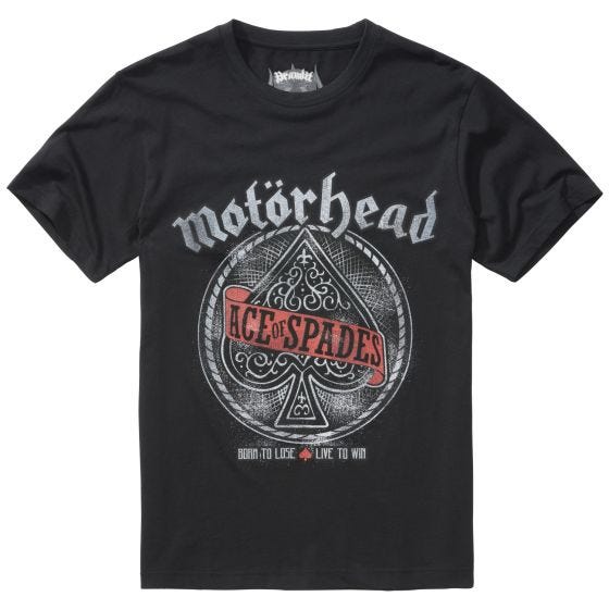 Camiseta Brandit Motörhead Ace of Spade - Negro