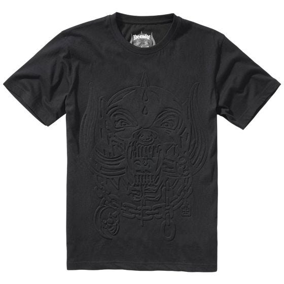 Camiseta Brandit Motörhead Warpig Embos Print - Negro