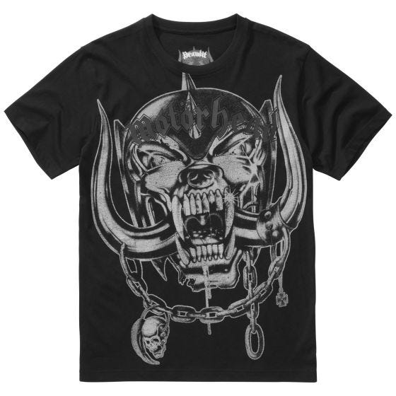 Camiseta Brandit Motörhead Warpig Print - Negro