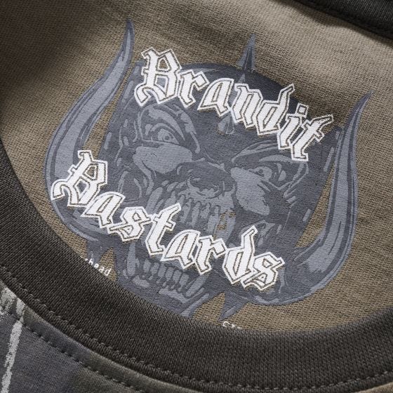 Camiseta Brandit Motörhead Warpig Print - Dark Camo