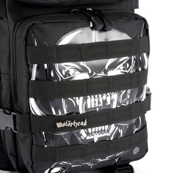 Mochila grande Brandit Motörhead US Cooper - Negro