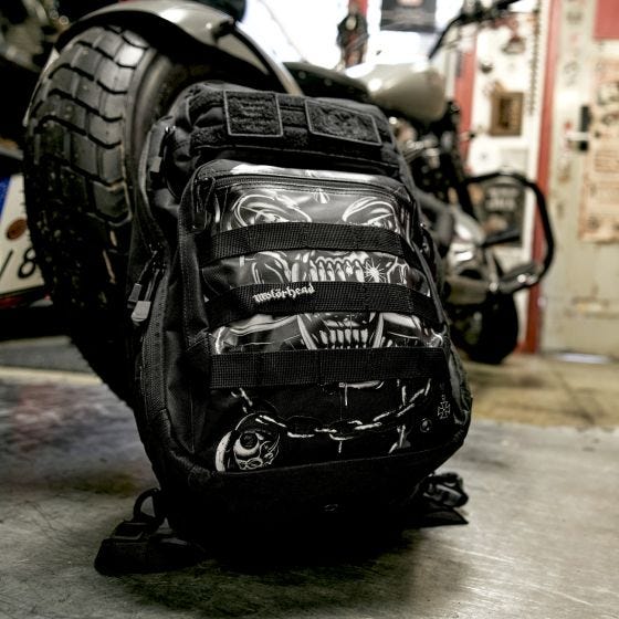 Mochila bandolera Brandit Motörhead US Cooper - Negro