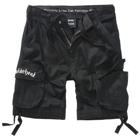 Pantalones cortos Brandit Motörhead Urban Legend - Negro
