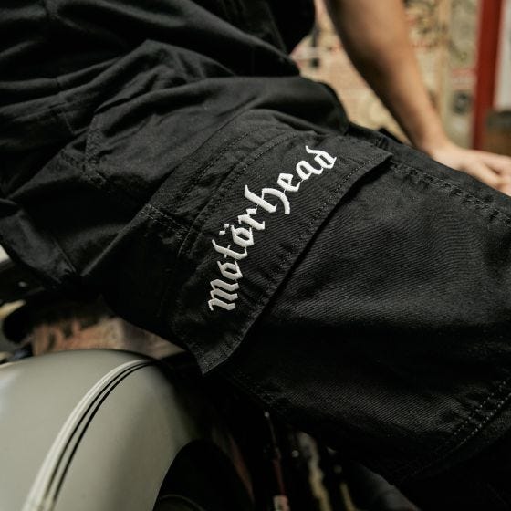 Pantalones cortos Brandit Motörhead Urban Legend - Negro