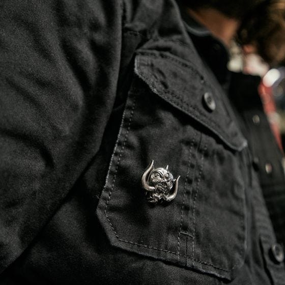 Camisa Brandit Motörhead Vintage - Negro