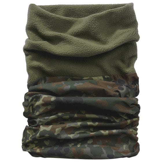 Braga de cuello Brandit Multifunctional Tejido polar - Flecktarn