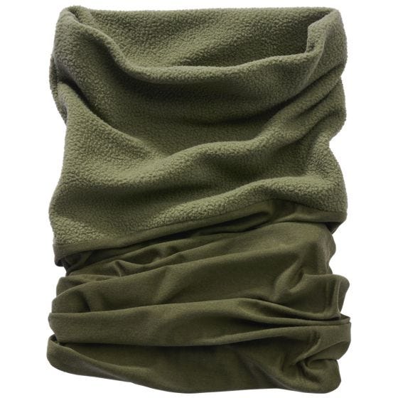Braga de cuello Brandit Multifunctional Tejido polar - Oliva