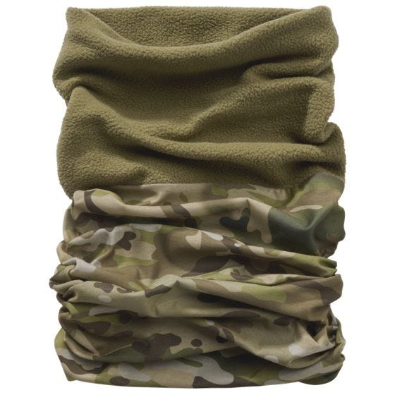 Braga de cuello Brandit Multifunctional Tejido polar - Tactical Camo