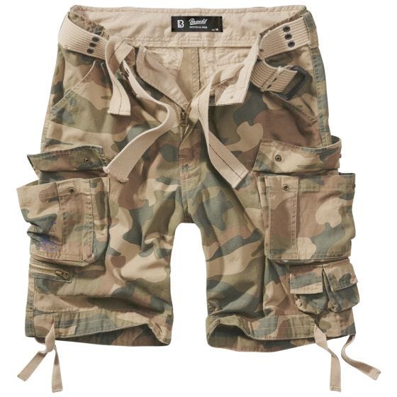 Pantalones cortos Brandit Savage Vintage - Woodland