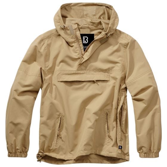 Cortavientos de verano Brandit - Camel