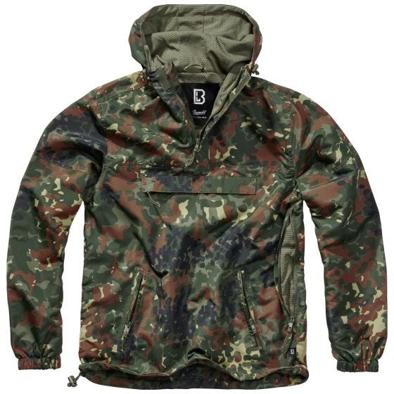Cortavientos de verano Brandit - Flecktarn