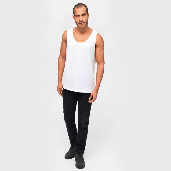 Camiseta sin mangas Brandit - Blanco