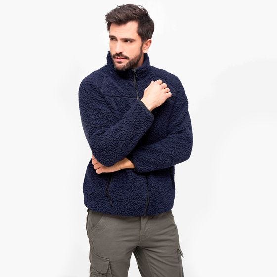 Chaqueta Brandit Teddyfleece - Navy