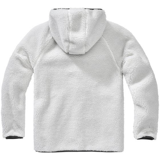 Chaqueta Brandit Teddyfleece Worker - Blanco